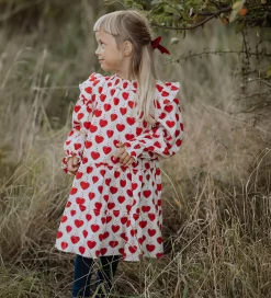 Kjoler|Fliink Kjole - Winter Heart - Sandshell AOP