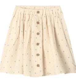 Nederdele|Fliink Nederdel - Musselin - Blooming - Sandshell Aop