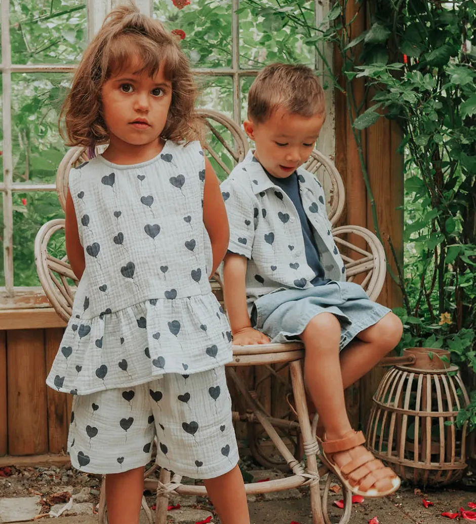 Shorts Og Knickers|Fliink Shorts - Love - Dream Blue