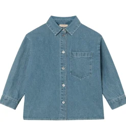 Skjorter|Fliink Skjorte - Don - Light Denim Blue