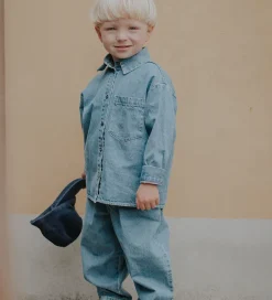 Skjorter|Fliink Skjorte - Don - Light Denim Blue