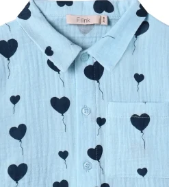 Skjorter|Fliink Skjorte - Love - Dream Blue