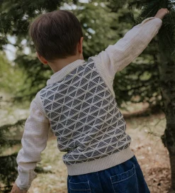 Unisex-Tøj|Skjorter|Fliink Skjorte - Musselin - Elmo - Sandshell