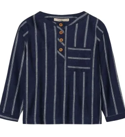 Skjorter|Fliink Skjorte - Vira - Insignia Blue/Sandshell