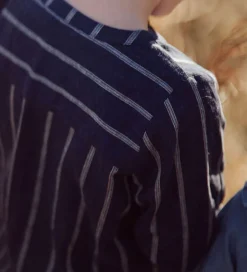 Skjorter|Fliink Skjorte - Vira - Insignia Blue/Sandshell