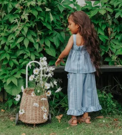 Toppe|Fliink Top - Ruffle - Amie - Navy