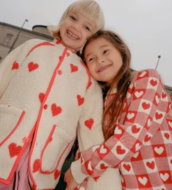 Fleece|Flöss Fleecejakke - Simone - Soft white heart