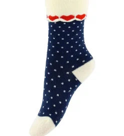 Strømper|Flöss Strømper - 2-pak - Viola - Heart