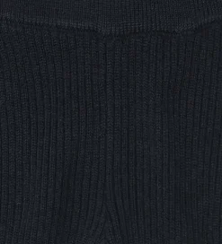 Leggings|FUB Leggings - Rib - Strik - Uld - Dark Navy