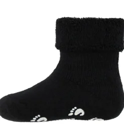 Strømper|Fuzzies Skridsikre Strømper - Sort