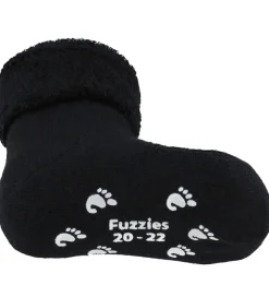 Strømper|Fuzzies Skridsikre Strømper - Sort