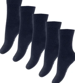 Strømper|Fuzzies Strømper - 5-pak - Navy
