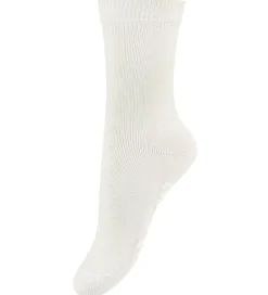Strømper|Fuzzies Strømper m. Antiskrid - Hvid