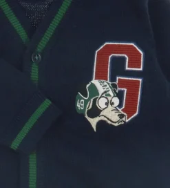 Striktrøjer|GANT Cardigan - Strik - Dog - Evening Blue