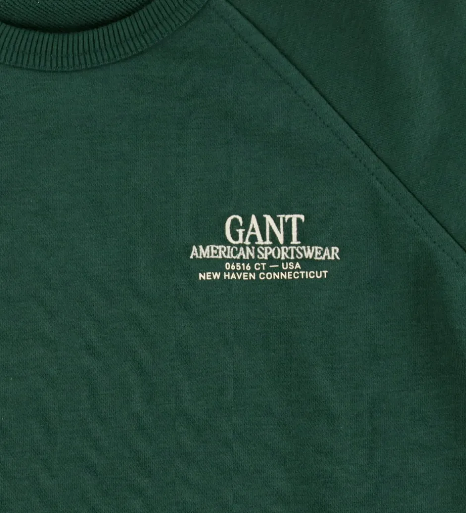 Sweatshirts|GANT Sweatshirt - Graphic - Tartan Green