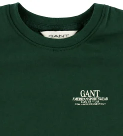 T-Shirts|GANT T-shirt - Tartan Green m. Logo