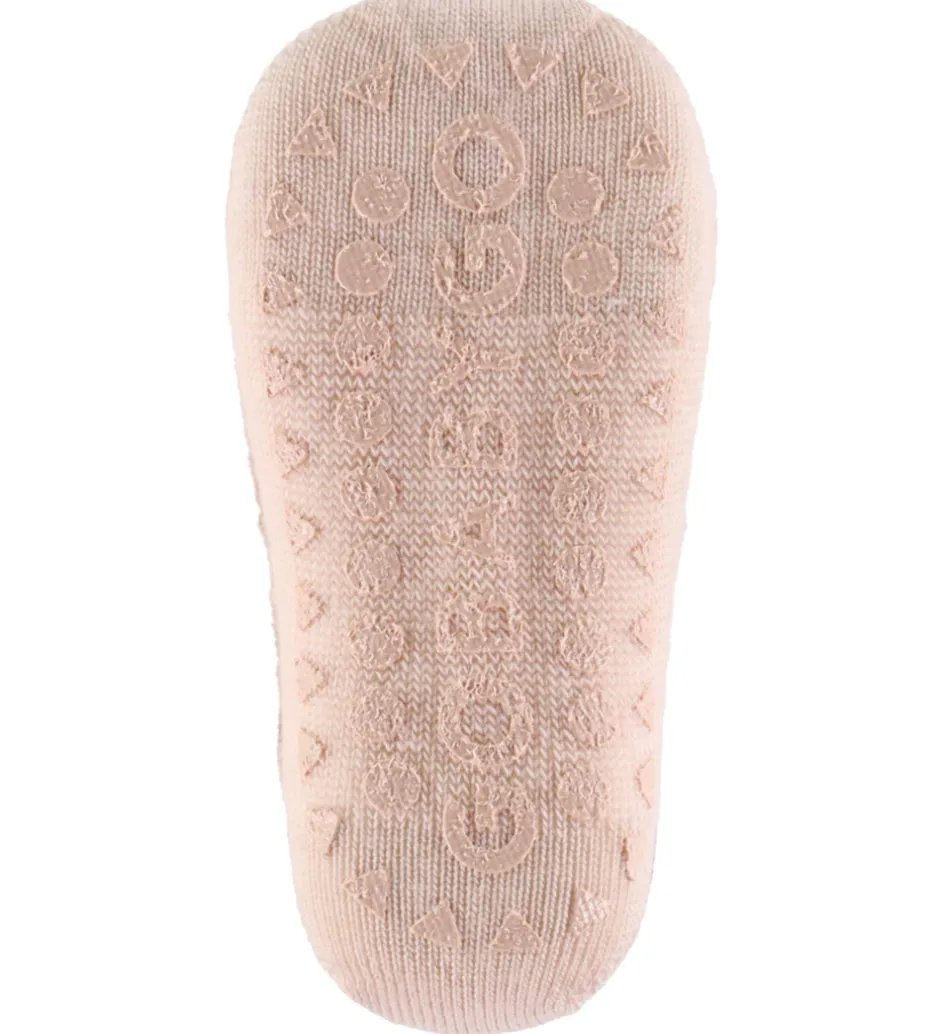 Uld|Strømpebukser|GoBabyGo Kravlestrømpebukser - Noos - Uld - Rose Dust