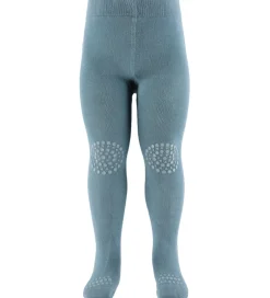 Strømpebukser|GoBabyGo Skridsikre Strømpebukser - Bambus - Dusty Blue