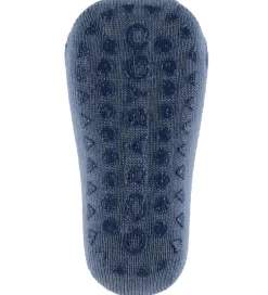 Strømper|Uld|GoBabyGo Skridsikre Strømper - Noos - Uld - Stone Blue