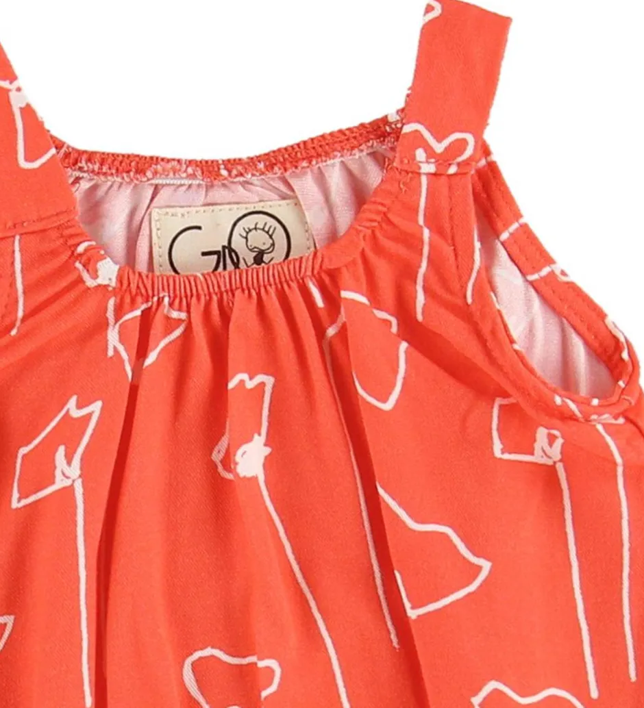 Sommerdragter|Gro Sommerdragt u/æ - Laida - Matt Red