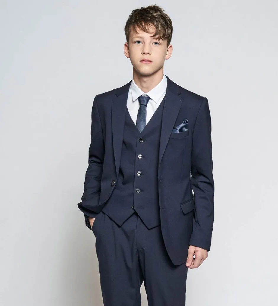 Konfirmationstøj|Jakkesæt Og Blazers|Grunt Blazer - Kalle - Navy