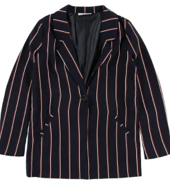 Konfirmationstøj|Jakkesæt Og Blazers|Grunt Blazer - Lilly - Navy m. Striber