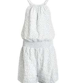 Buksedragter|Grunt Buksedragt - Zennia - Hvid m. Lyseblå