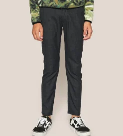 Konfirmationstøj|Grunt Bukser - Dude Ankle - Mørkegrå Check