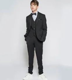 Konfirmationstøj|Grunt Bukser - Konrad - Sort