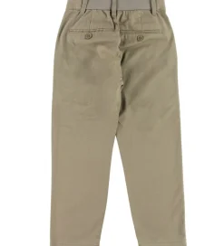 Konfirmationstøj|Grunt Bukser - Ludvig Buzz - Sand