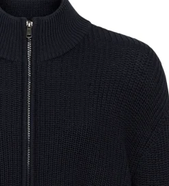 Striktrøjer|Grunt Cardigan - Strik - Durbuy - Navy