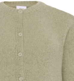 Striktrøjer|Grunt Cardigan - Strik - GrEvissa - Dust Green