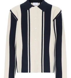 Cardigans|Grunt Cardigan - Strik - GrBaja - Navy-Sand