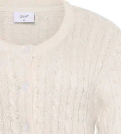 Striktrøjer|Grunt Cardigan - Strik - GrLine - Off White