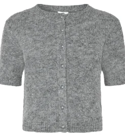 Cardigans|Grunt Cardigan - Strik - GrLins - Dark Grey