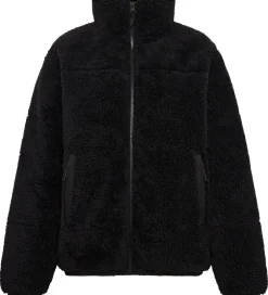 Fleece|Grunt Fleecejakke - Teddy - GRLaus - Sort