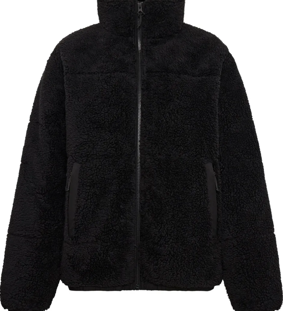 Fleece|Grunt Fleecejakke - Teddy - GRLaus - Sort
