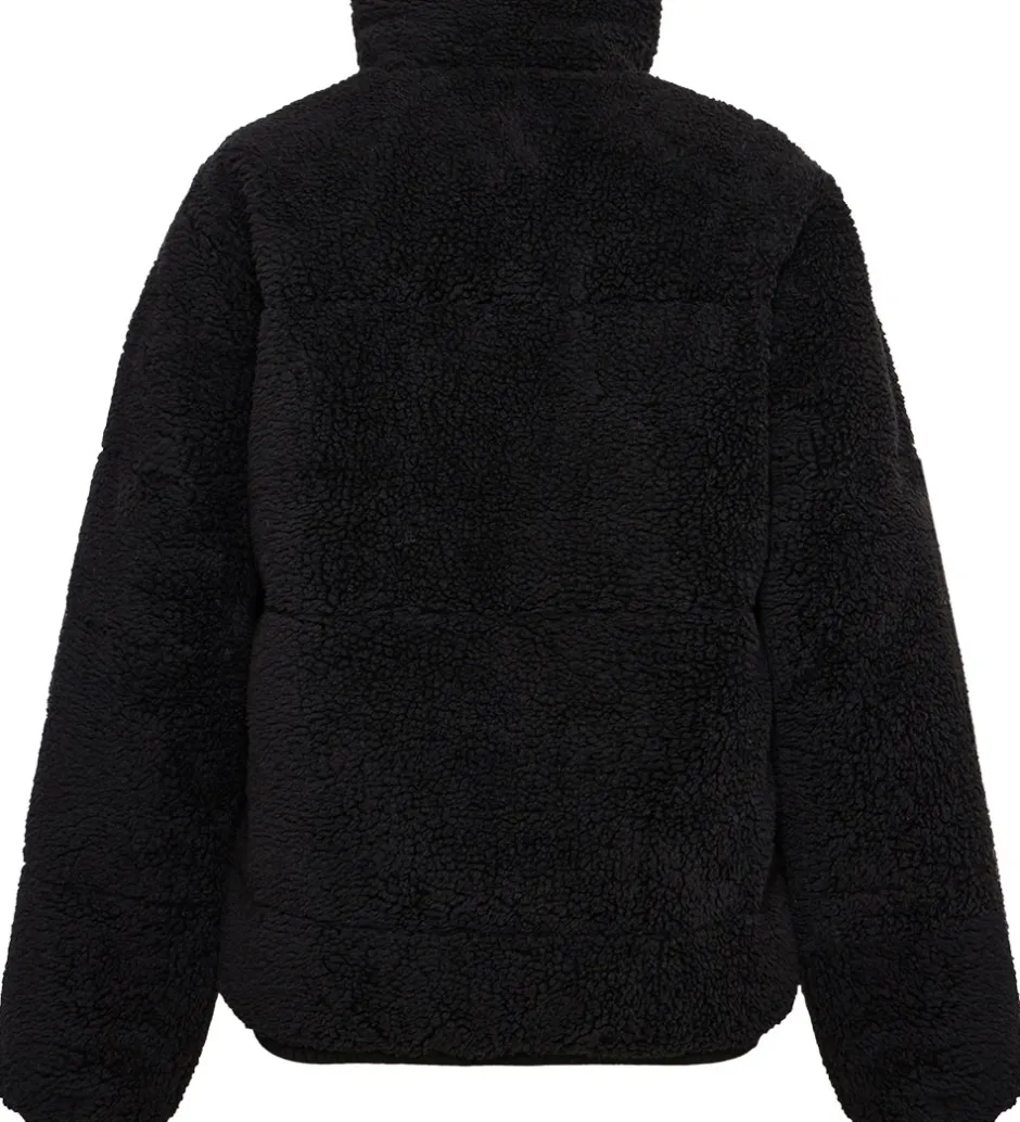 Fleece|Grunt Fleecejakke - Teddy - GRLaus - Sort