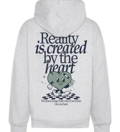 Hættetrøjer|Grunt Hættetrøje - GrAva - Snow Melange