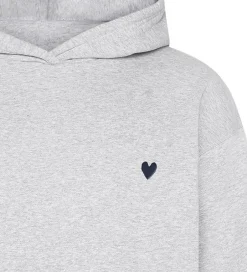 Hættetrøjer|Grunt Hættetrøje - GrAva - Snow Melange