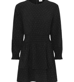 Kjoler|Grunt Kjole - GrSpelug - Dot - Black