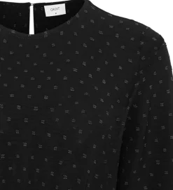 Kjoler|Grunt Kjole - GrSpelug - Dot - Black