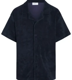 Skjorter|Konfirmationstøj|Grunt Skjorte - GRAugust Terry - Navy