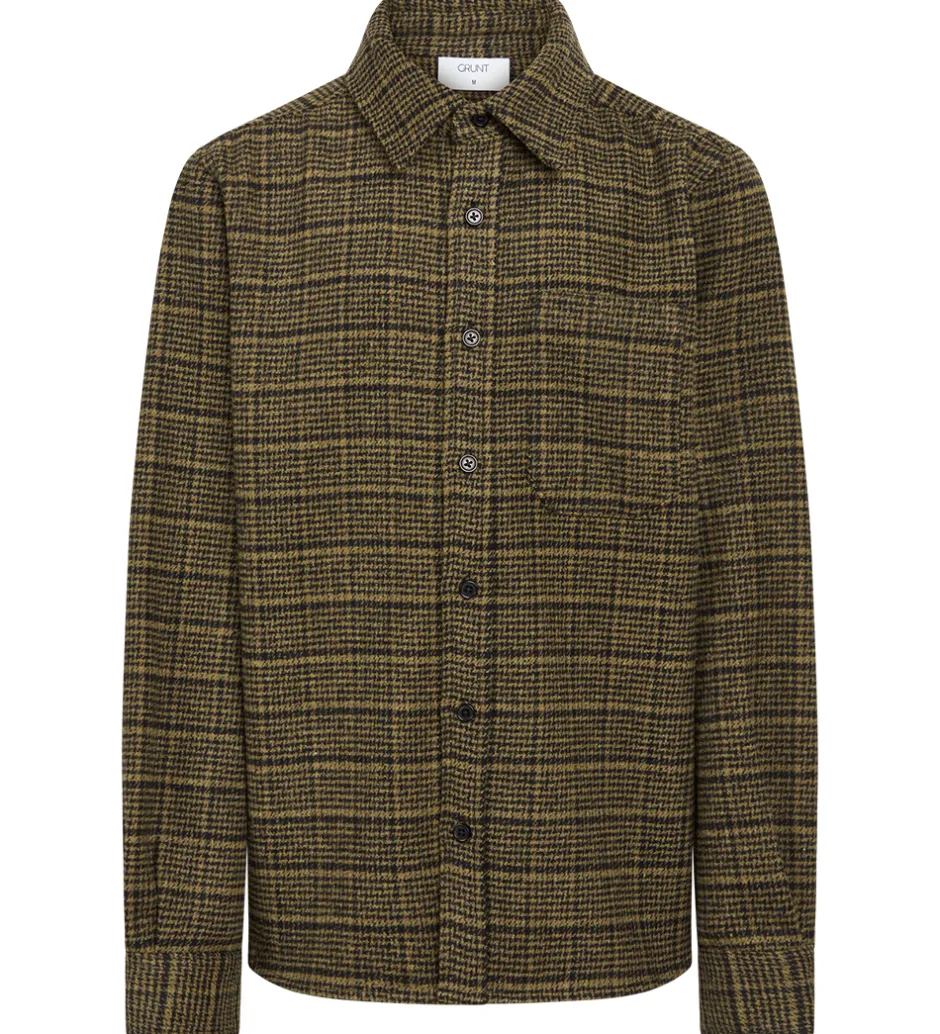 Konfirmationstøj|Grunt Skjorte - GrRene - Green