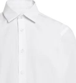 Konfirmationstøj|Grunt Skjorte - Tes Shirt - Hvid