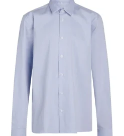 Konfirmationstøj|Grunt Skjorte - Tex - Twill - Blue