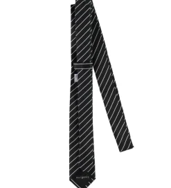 Slips Og Butterfly|Konfirmationstøj|Grunt Slips - Sort/Hvid