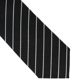 Slips Og Butterfly|Konfirmationstøj|Grunt Slips - Sort/Hvid