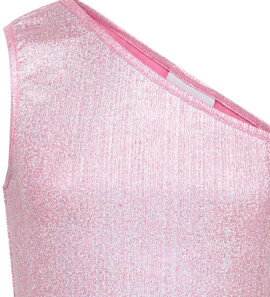 Toppe|Grunt Top - Glia - Rosa m. Glimmer