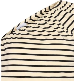 Toppe|Grunt Top - GrLou - Off White/Sort